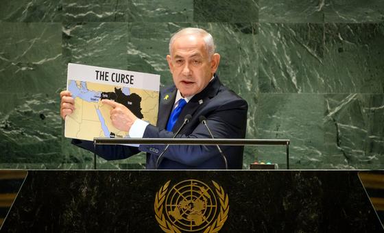 Netanyahu defends Israel at UN; says he came ‘to set the record straight’